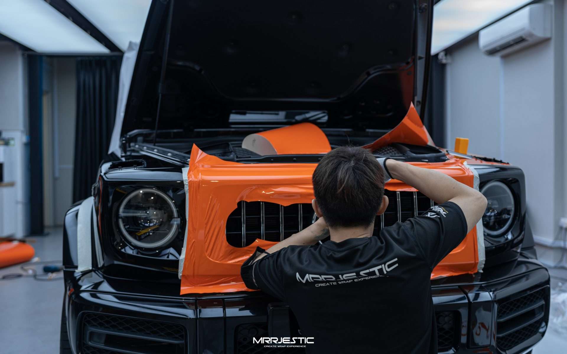 Mercedes G350d – Compete Speed Orange — photo 9