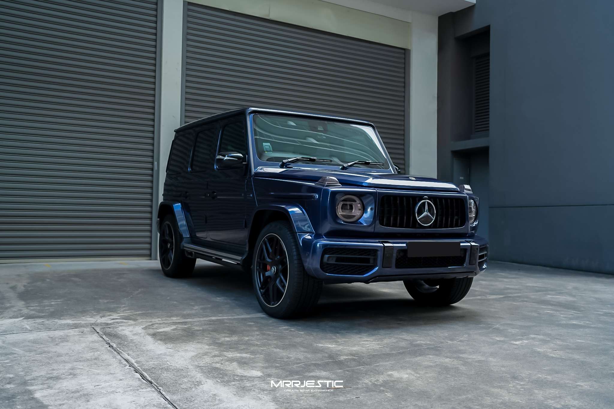 Mercedes G63 – Gentian Blue