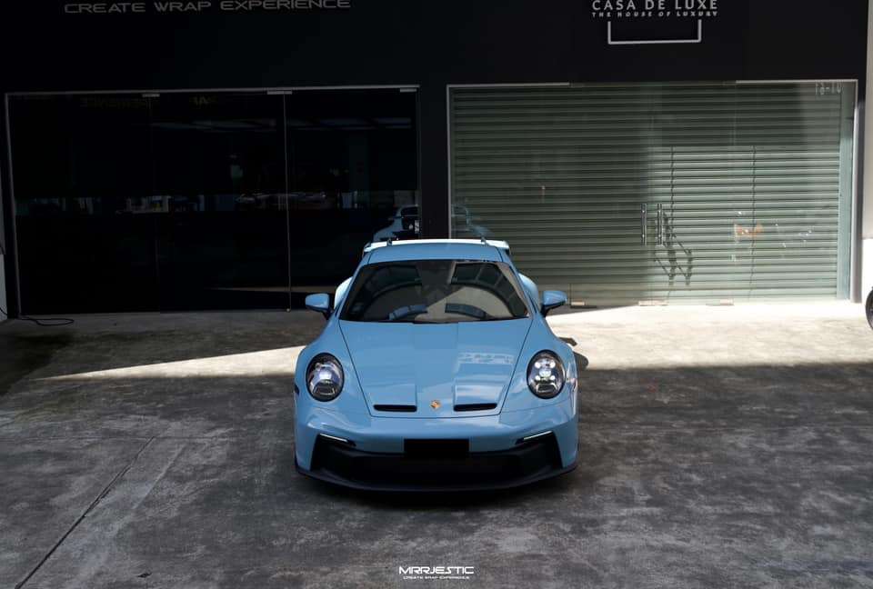 Porsche GT3 – Gulf Blue — photo 1