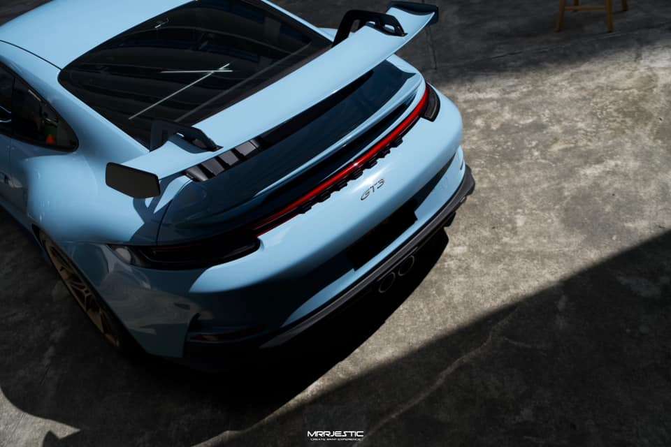 Porsche GT3 – Gulf Blue