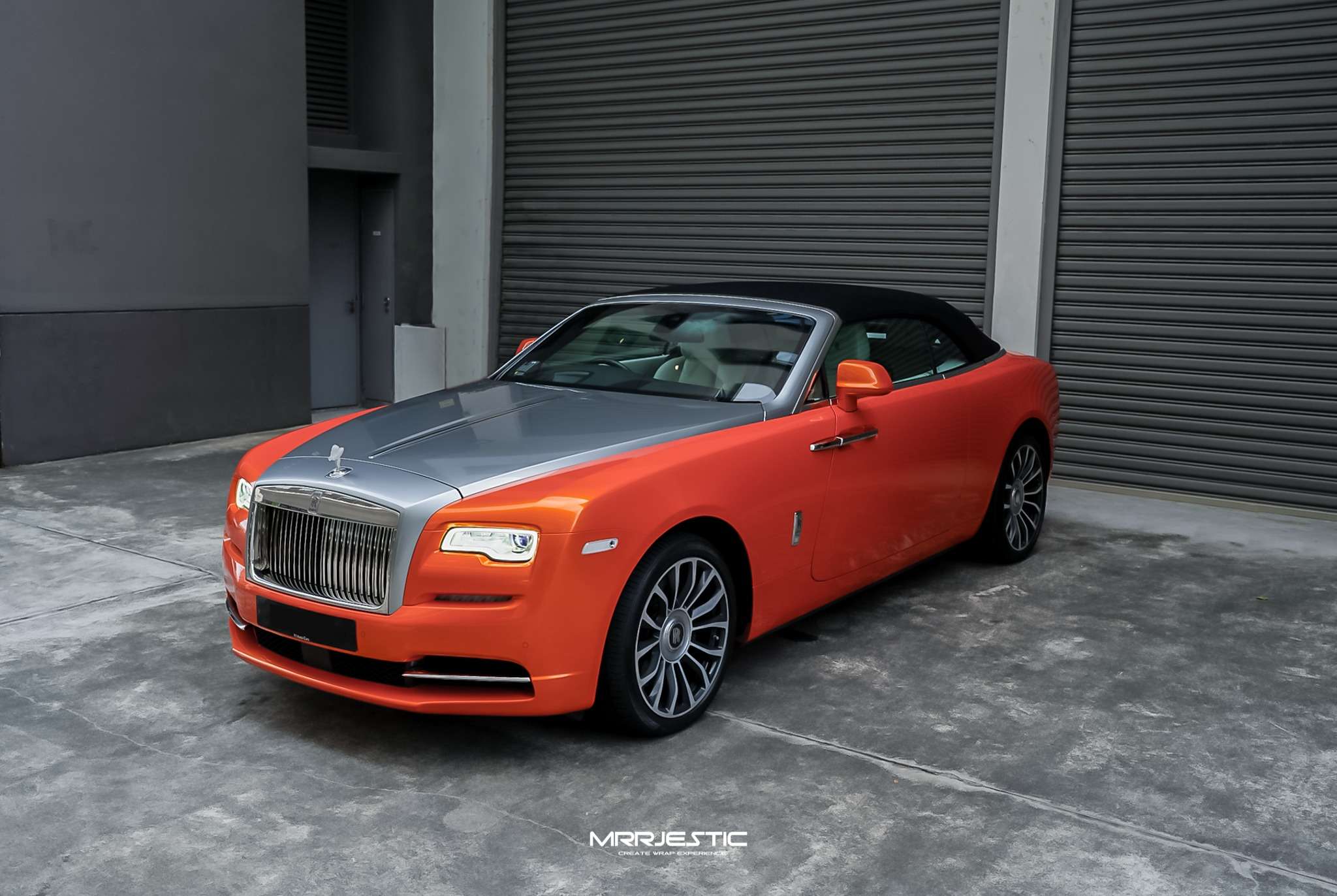 Rolls Royce Dawn – Compete Speed Orange